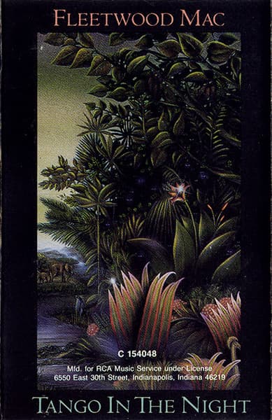 Fleetwood Mac – Tango In The Night vinyl cover art