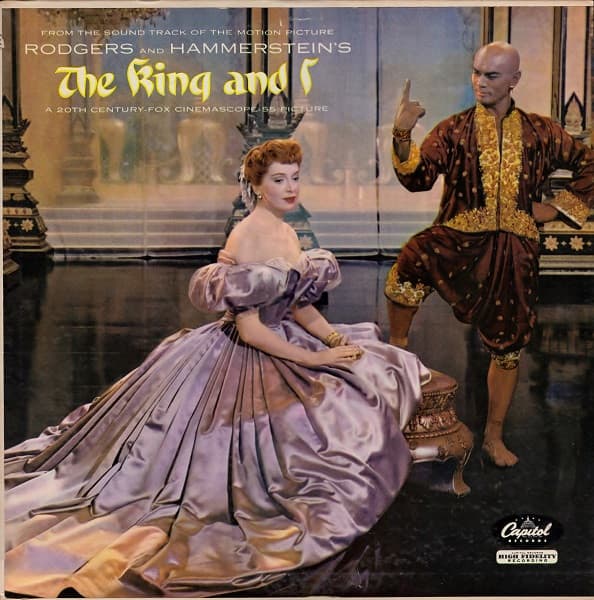 Rodgers & Hammerstein – The King And I vinyl cover art