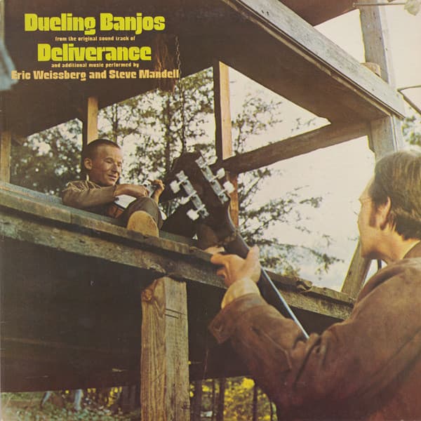 Steve Mandell Eric Weissberg – Dueling Banjos From The Original Motion Picture Soundtrack Deliverance And Additional Music vinyl cover art