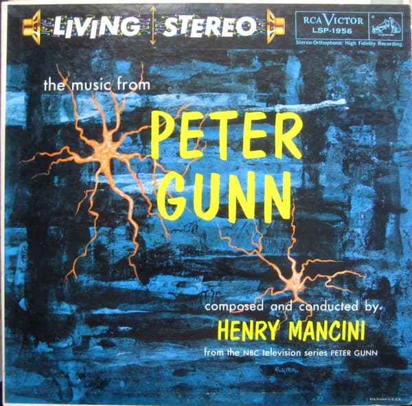 Henry Mancini – The Music From Peter Gunn vinyl cover art