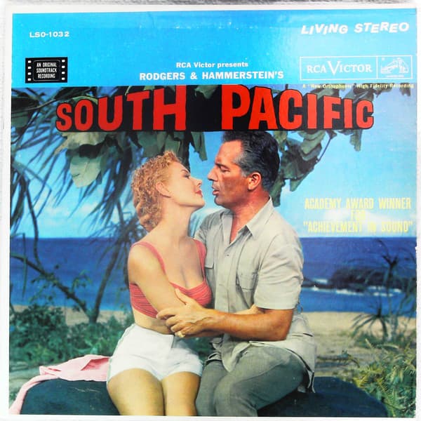 Rodgers & Hammerstein – Rca Victor Presents Rodgers & Hammerstein'S South Pacific (An Original Soundtrack Recording) vinyl cover art