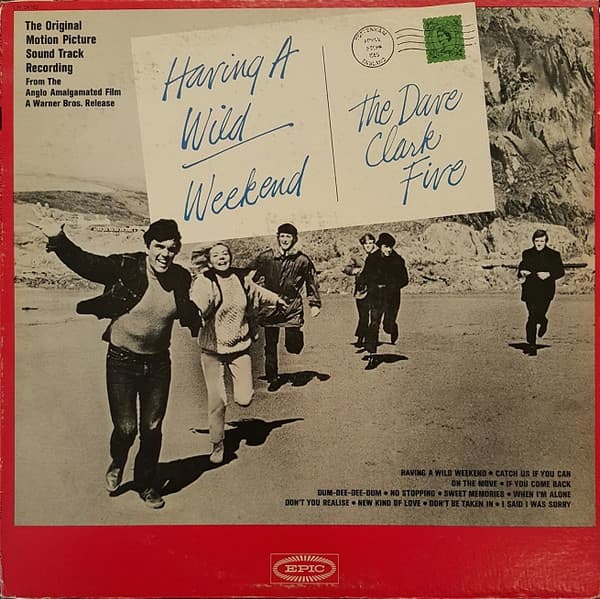 The Dave Clark Five – Having A Wild Weekend vinyl cover art