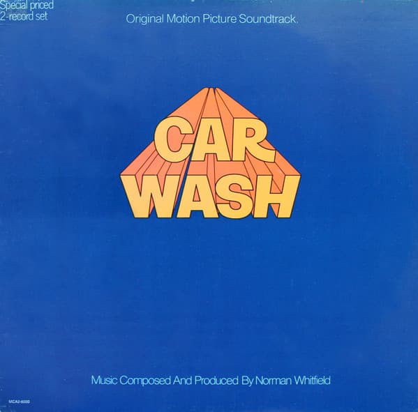 Norman Whitfield – Car Wash (Original Motion Picture Soundtrack) vinyl cover art