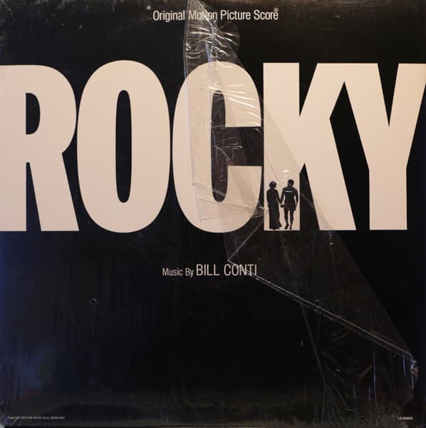 Bill Conti – Rocky - Original Motion Picture Score vinyl cover art