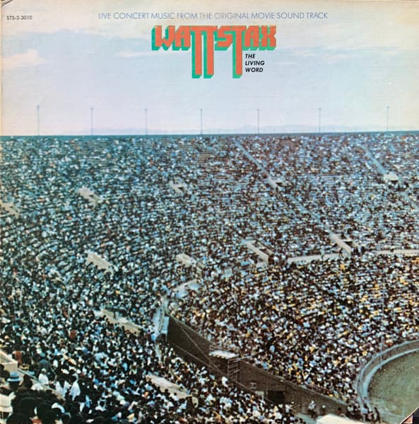 Various – Wattstax: The Living Word vinyl cover art