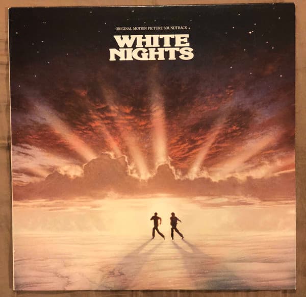 Various – White Nights: Original Motion Picture Soundtrack vinyl cover art