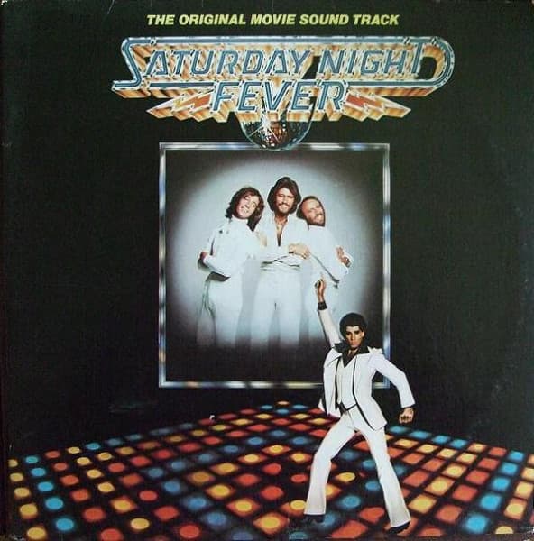 Various – Saturday Night Fever (The Original Movie Sound Track) vinyl cover art