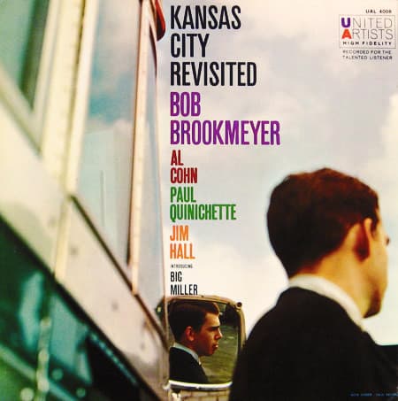 Bob Brookmeyer – Kansas City Revisited vinyl cover art