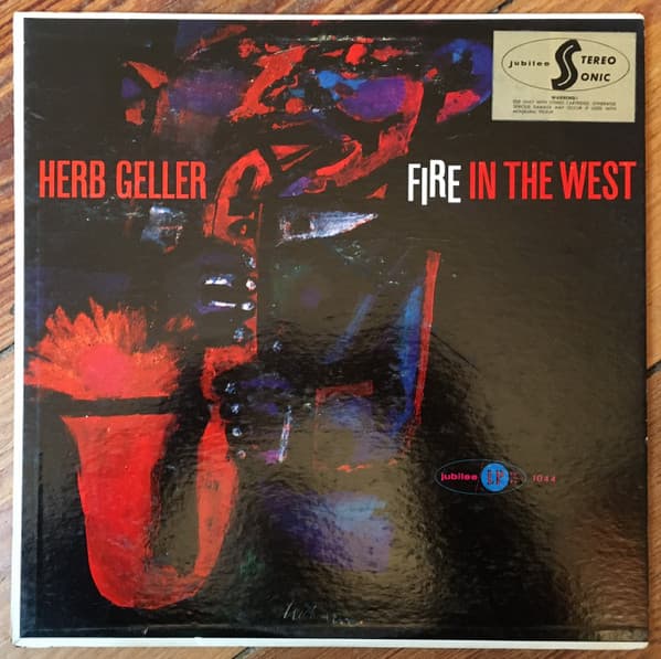 Herb Geller – Fire In The West vinyl cover art
