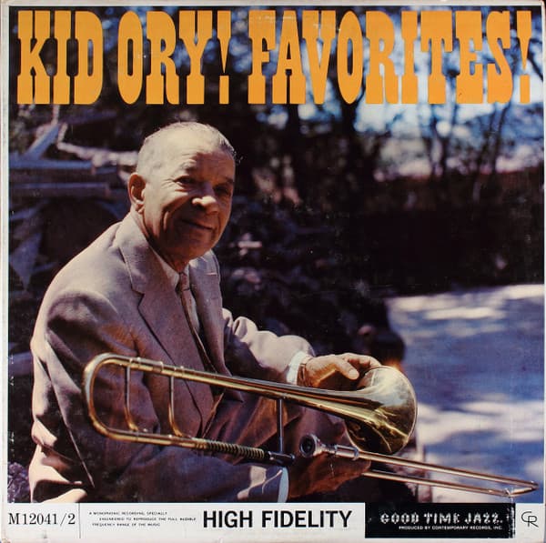Kid Ory And His Creole Jazz Band – Kid Ory Favorites vinyl cover art
