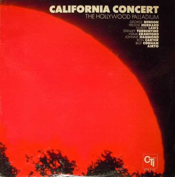 Various – California Concert - The Hollywood Palladium vinyl cover art