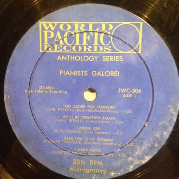 Jazz Pianists Galore