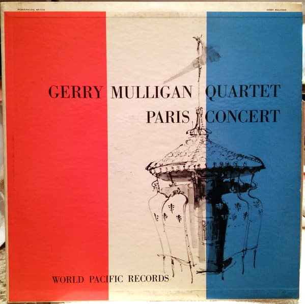 Gerry Mulligan Quartet – Paris Concert vinyl cover art