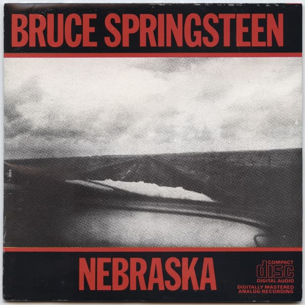 Bruce Springsteen – Nebraska vinyl cover art