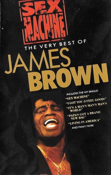 James Brown – Sex Machine: The Very Best Of James Brown vinyl cover art