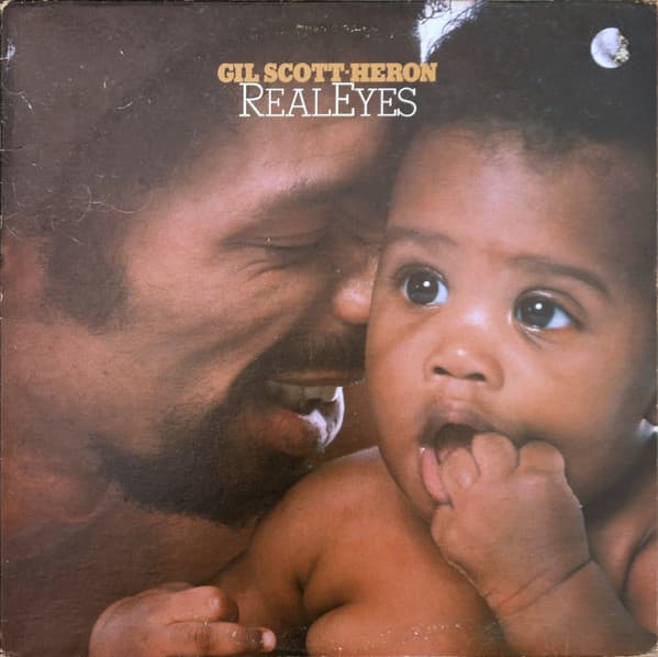 Gil Scott-Heron – Real Eyes vinyl cover art