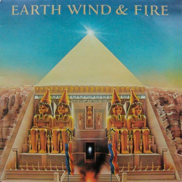 Wind & Fire Earth – All 'N All vinyl cover art