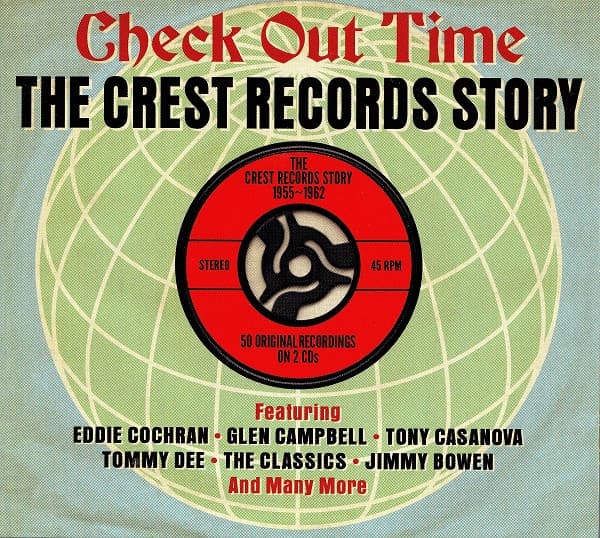 Various – Check Out Time - The Crest Records Story vinyl cover art