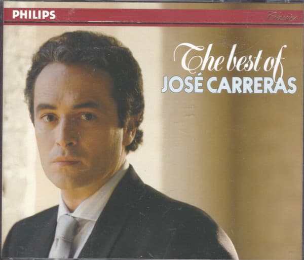 José Carreras – The Best Of vinyl cover art