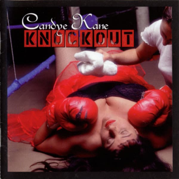Candye Kane – Knockout vinyl cover art