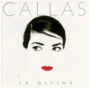 Maria Callas – La Divina vinyl cover art