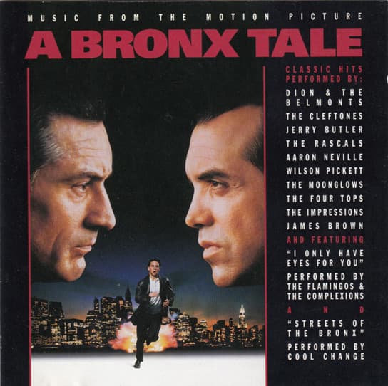 Various – A Bronx Tale (Music From The Motion Picture) vinyl cover art