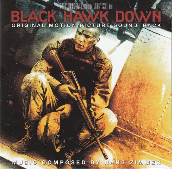 Hans Zimmer – Black Hawk Down (Original Motion Picture Soundtrack) vinyl cover art