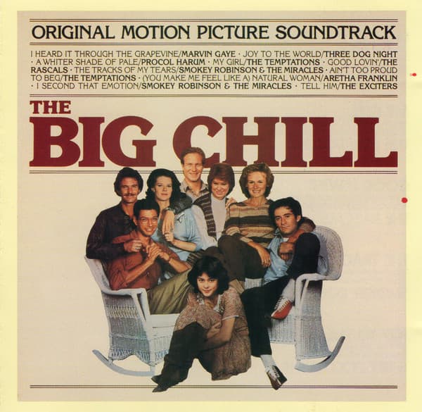 Various – The Big Chill (Original Motion Picture Soundtrack) vinyl cover art