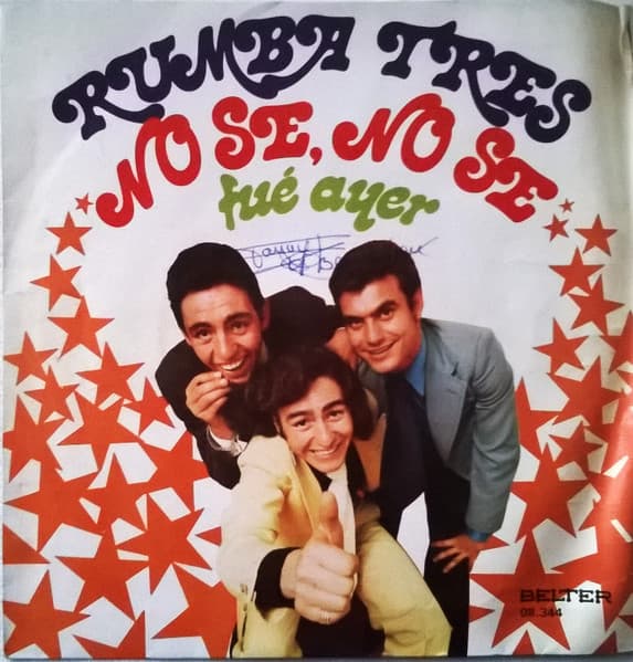 Rumba Tres – Fué Ayer vinyl cover art