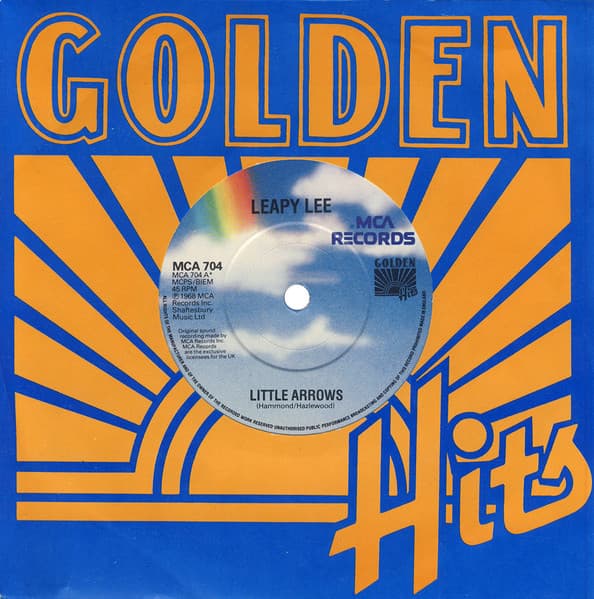 John Rowles Leapy Lee – If I Only Had Time vinyl cover art