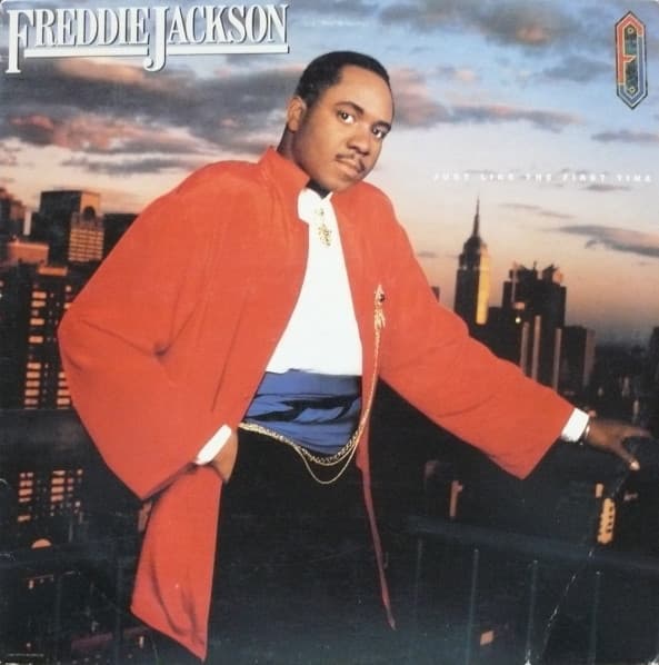 Freddie Jackson – Just Like The First Time vinyl cover art