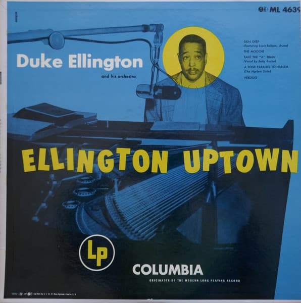 Duke Ellington And His Orchestra – Ellington Uptown vinyl cover art