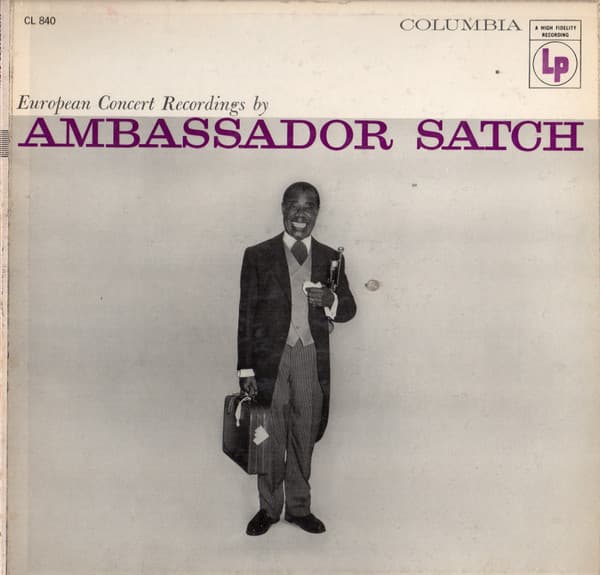 Louis Armstrong And His All-Stars – Ambassador Satch vinyl cover art