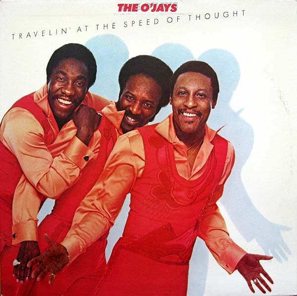 The O'Jays – Travelin' At The Speed Of Thought vinyl cover art