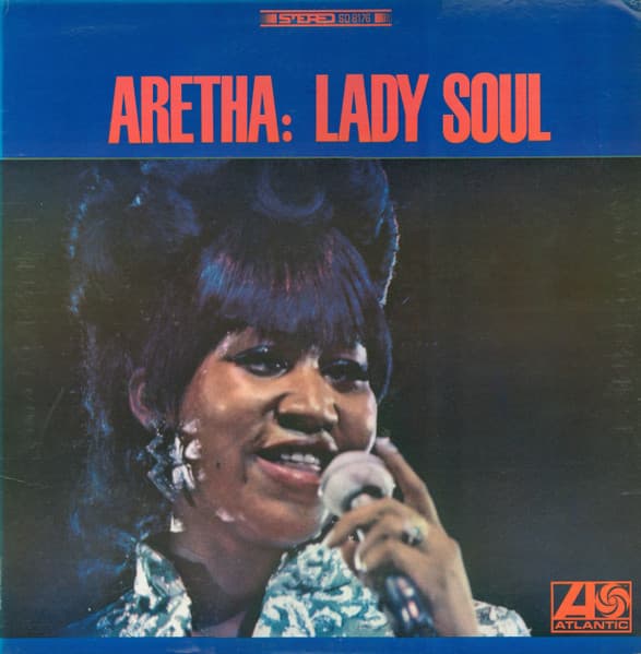 Aretha Franklin – Lady Soul vinyl cover art