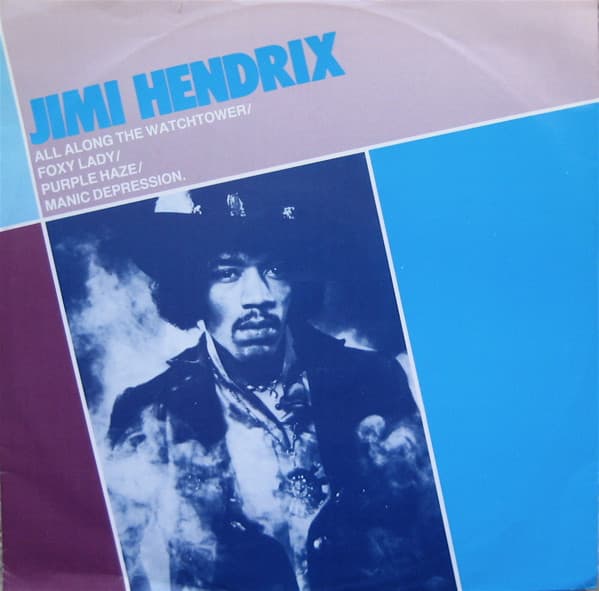 Jimi Hendrix – All Along The Watchtower vinyl cover art
