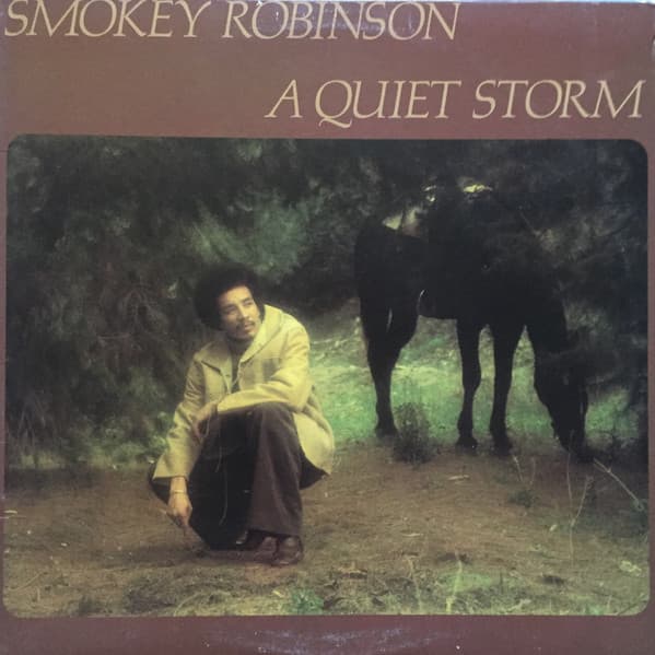 Smokey Robinson – A Quiet Storm vinyl cover art