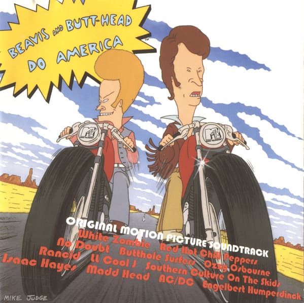 Various – Beavis And Butt-Head Do America - Original Motion Picture Soundtrack vinyl cover art