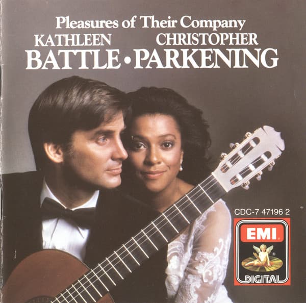 Christopher Parkening Kathleen Battle – Pleasures Of Their Company vinyl cover art
