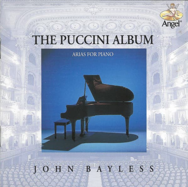 John Bayless – The Puccini Album - Arias For Piano vinyl cover art
