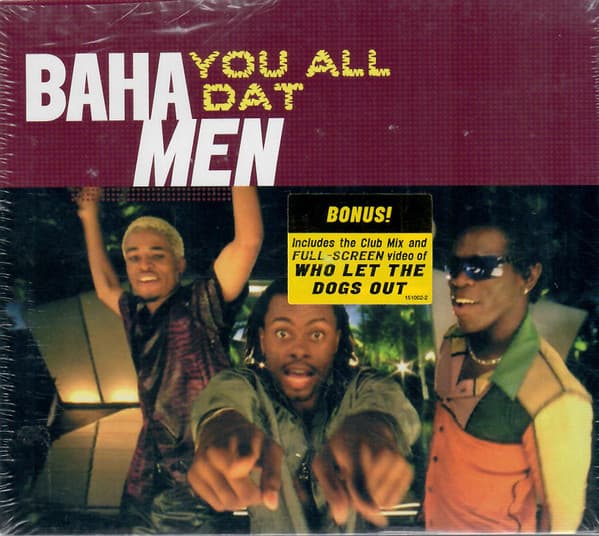 Baha Men – You All Dat vinyl cover art