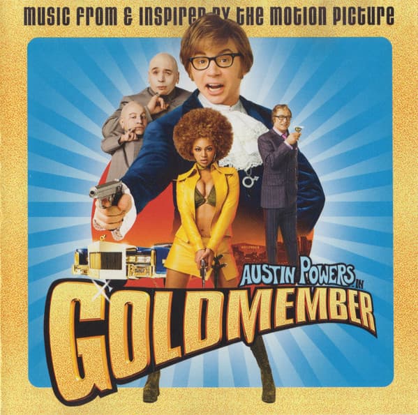 Various – Austin Powers In Goldmember (Music From & Inspired By The Motion Picture) vinyl cover art
