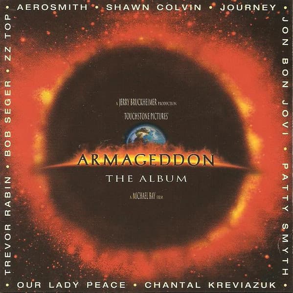 Various – Armageddon (The Album) vinyl cover art