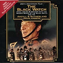 The Argyll And Sutherland Highlanders – The Black Watch - 1989 North American Tour Highlights vinyl cover art