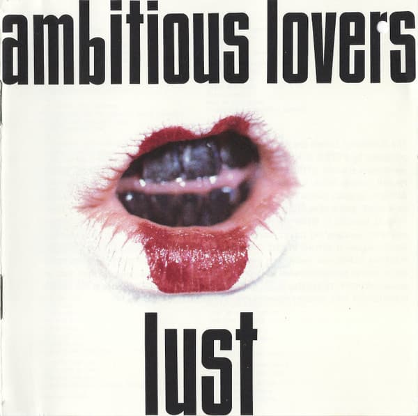 Ambitious Lovers – Lust vinyl cover art