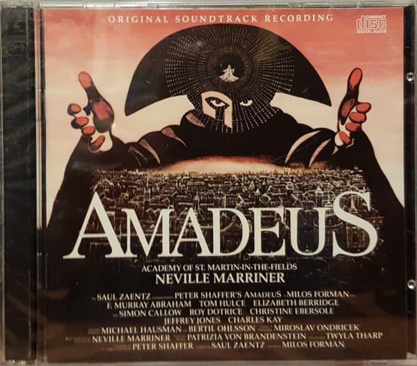 The Academy Of St. Martin-In-The-Fields Sir Neville Marriner – Amadeus vinyl cover art