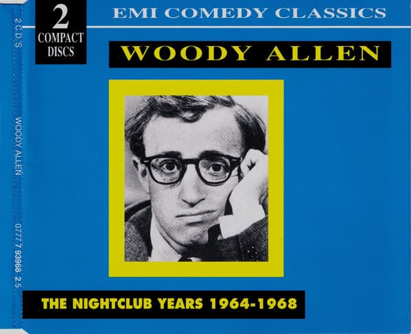 Woody Allen – The Nightclub Years 1964–1968 vinyl cover art