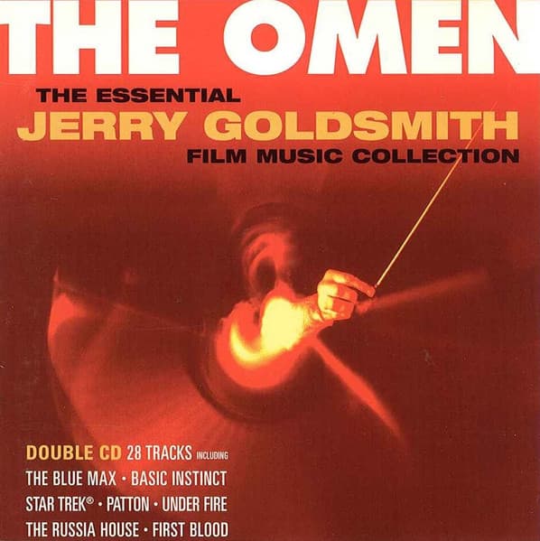 Jerry Goldsmith – The Omen - The Essential Jerry Goldsmith Film Music Collection vinyl cover art