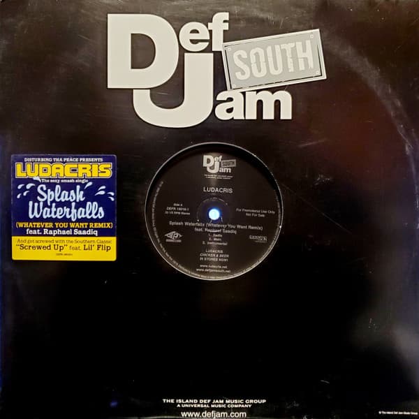 Ludacris – Screwed Up vinyl cover art