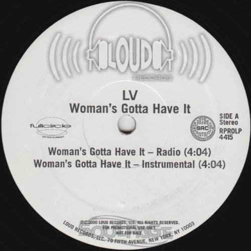 Lv – Woman'S Gotta Have It vinyl cover art